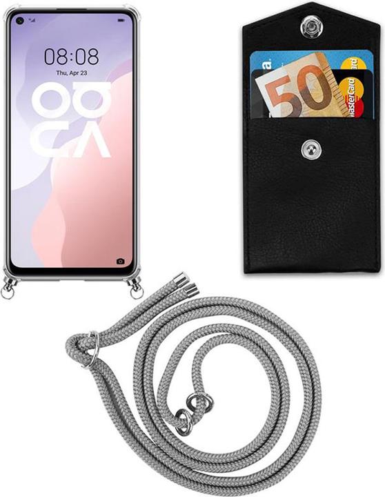 Produktbild Cadorabo TPU Handy Kette SILBER Cover