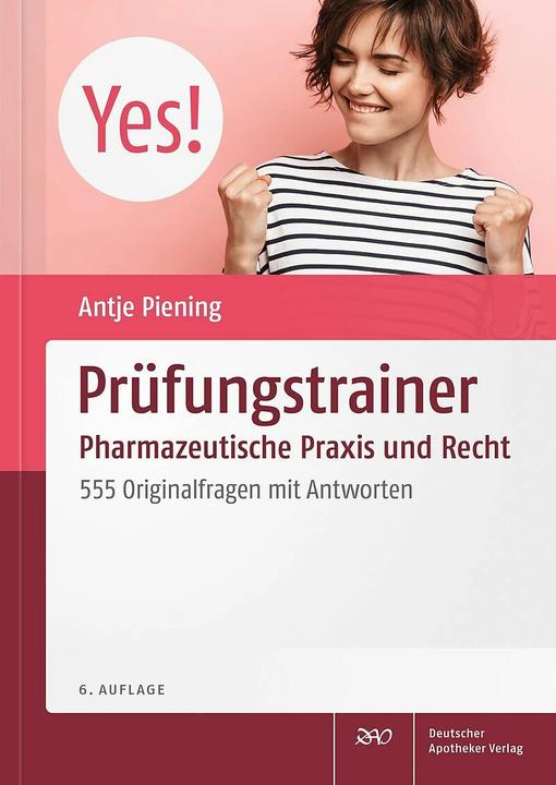 Produktbild Prüfungstrainer Pharmazeutische Praxis und Recht (Deutsch, Antje Piening, 2022)