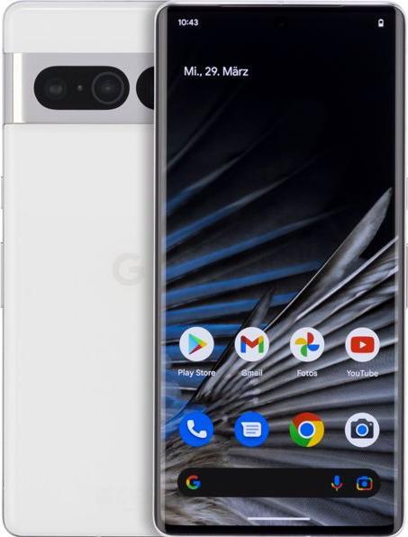 Immagine prodotto Google Pixel 7 Pro (128 GB, Bianco, 6.70", SIM + eSIM, 50 Mpx, 5G)