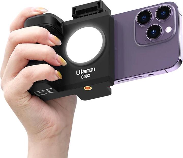 Actual product image Ulanzi CG 02 Camera Grip With Fill Light