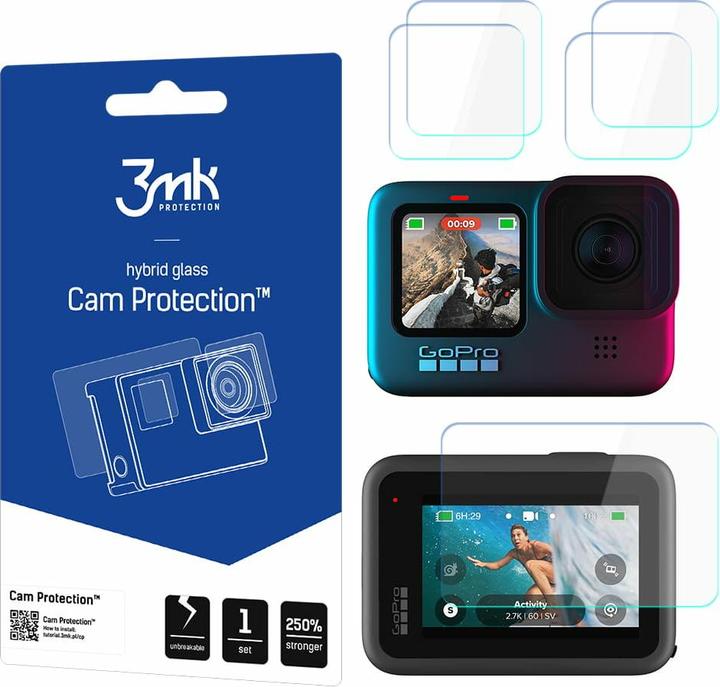 Produktbild 3MK CamProtect GoPro HERO 9 Black Hybrid Glass (GoPro Hero 9)