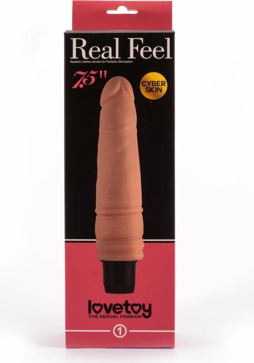 Actual product image Lovetoy Vibe Real Feel 7.5 Flesh
