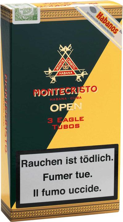 Image du produit Montecristo Cigares Open Eagle Tubos (Génie)