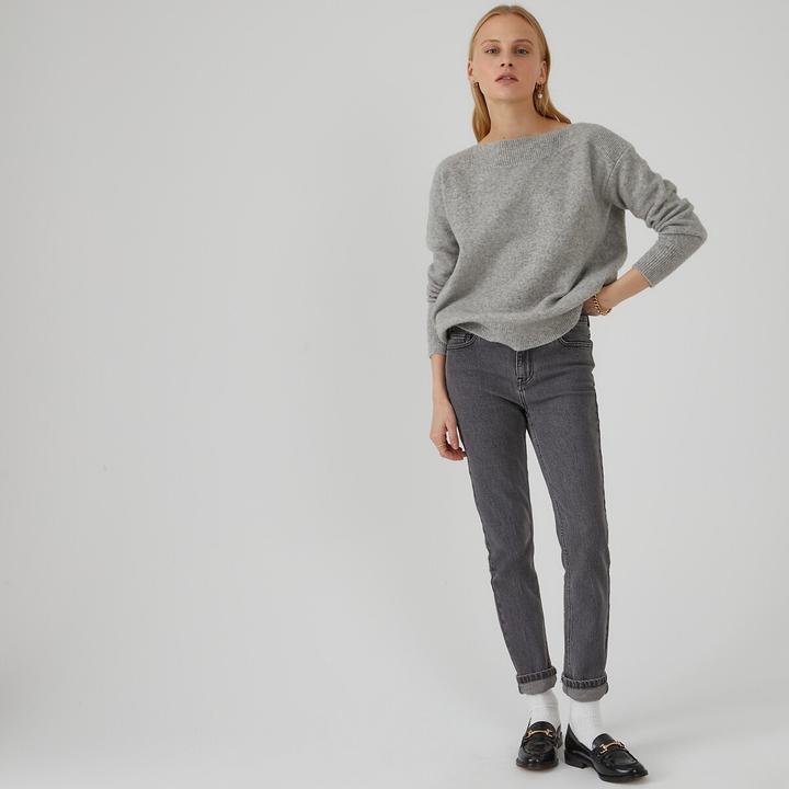 Produktbild La Redoute Collections Pullover mit U-Boot-Ausschnitt (S)
