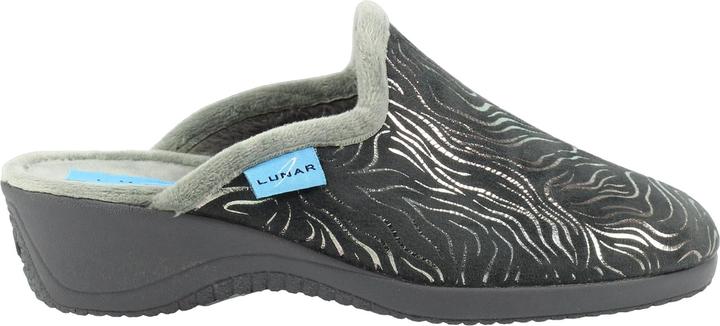 Actual product image Lunar Womens/Ladies Darlene Wedge Slippers (41)