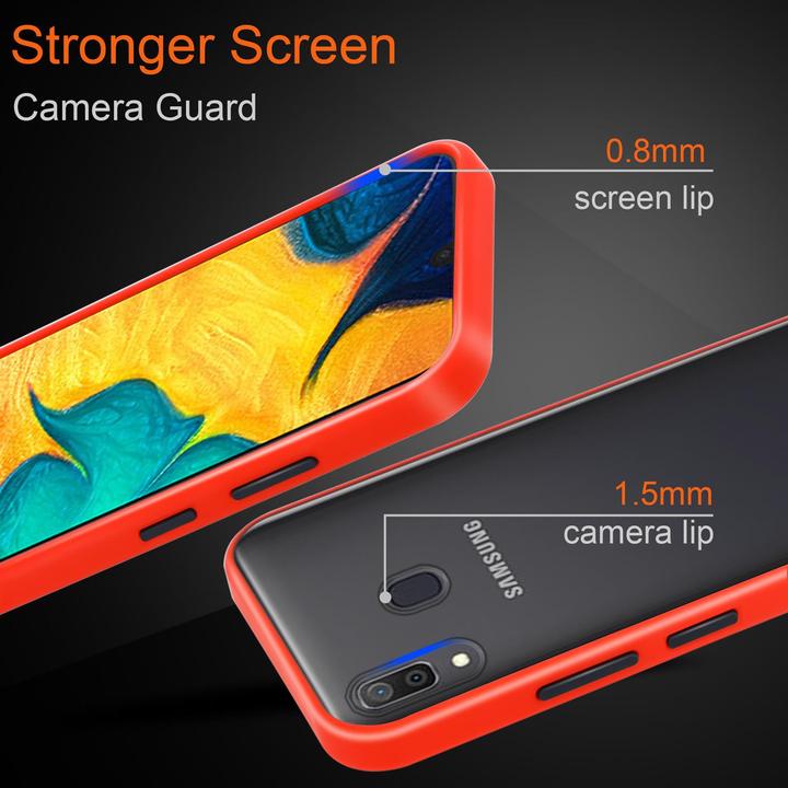 Image du produit Cadorabo Couverture mate hybride (TCL A30, Samsung Galaxy M10s, Samsung Galaxy A20)