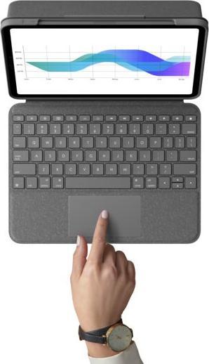 Image du produit Logitech Folio Touch (DE, iPad Pro 11 2021 (3ème génération), iPad Pro 11 2022 (4e génération), iPad Pro 11 2018 (1. Gen), iPad Pro 11 2020 (2. Gen))