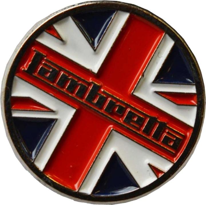 Lambretta Abzeichen UK Nadel