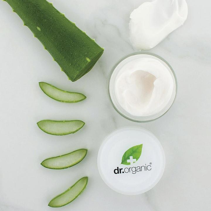 Actual product image Dr. Organic ALOE VERA crema concentrada 50 ml (50 ml, 24h cream)