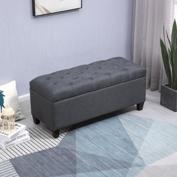 Produktbild Homcom Sitzbank mit Stauraum (100 cm)
