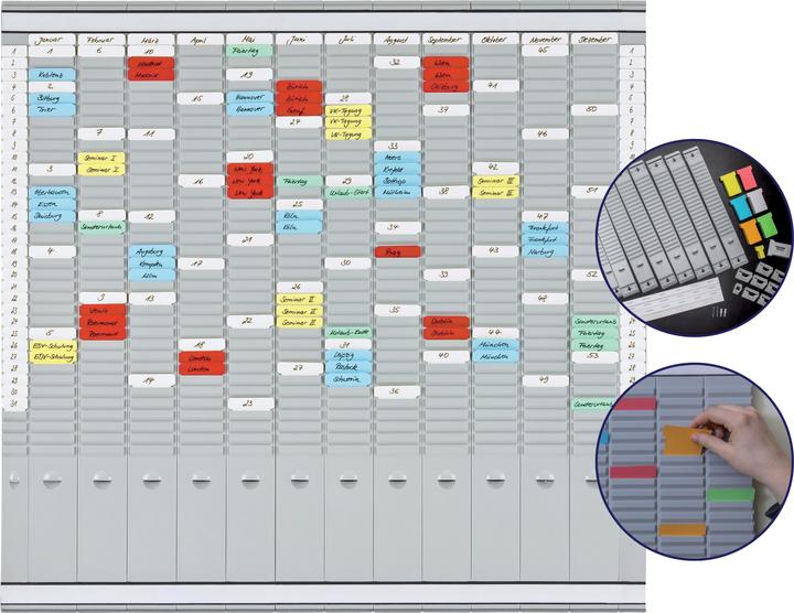 Produktbild Franken PLANTAFEL 12TRÄG.35FÄC (10.5 x 25.5 x 81 cm)