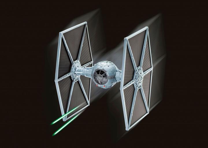 Actual product image Revell Gift Set X-Wing Fighter + TIE Fighter