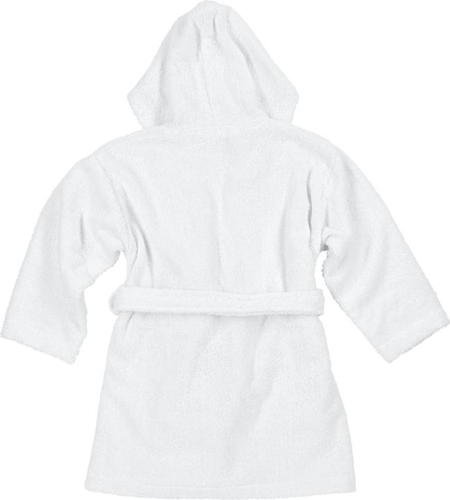 Actual product image Meyco Bathrobe mt 98/104 basic towelling white (98, 104)