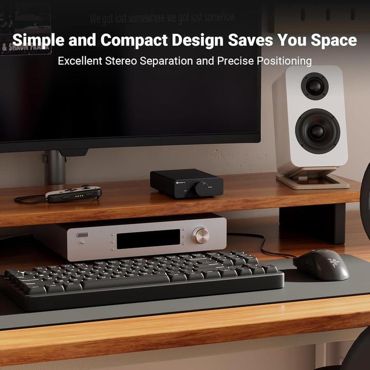 Actual product image Fosi Audio V3-48V (Amplifier)