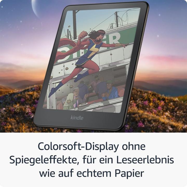 Image du produit Amazon Kindle Colorsoft Signature Edition 2024 (7", 32 Go, Noir métallisé)
