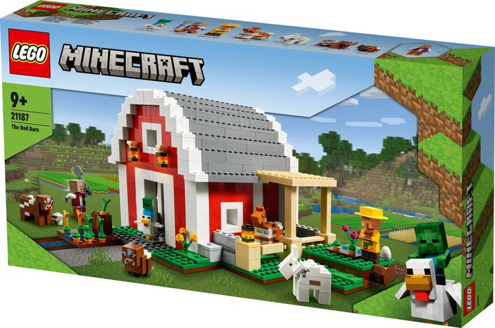 Image du produit LEGO La grange rouge (21187, LEGO Minecraft)