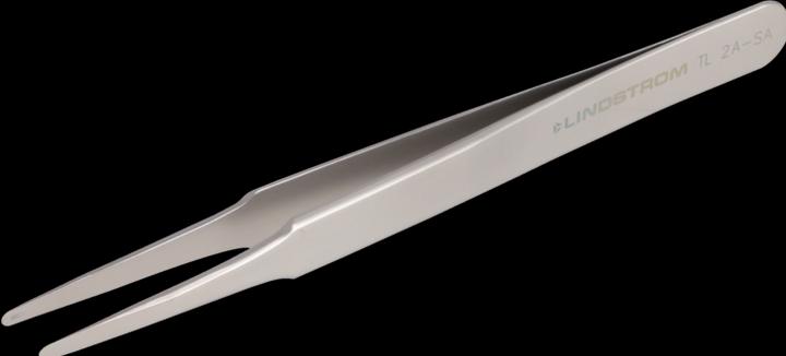 Immagine prodotto Bahco Pinzetta in acciaio inossidabile protetta ESD resistente agli acidi, punta arrotondata, 120 mm