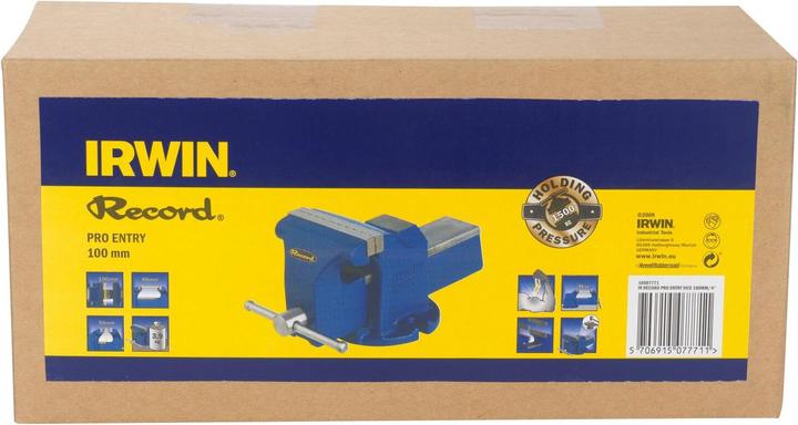 Actual product image Irwin Workshop vice with anvil 80mm (100 mm)