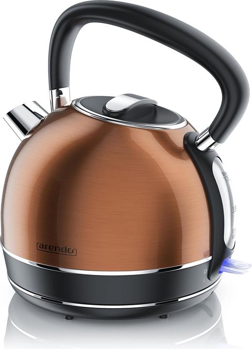 Actual product image Arendo A: Copper, 1.7 litres (1.70 l, EU plug)