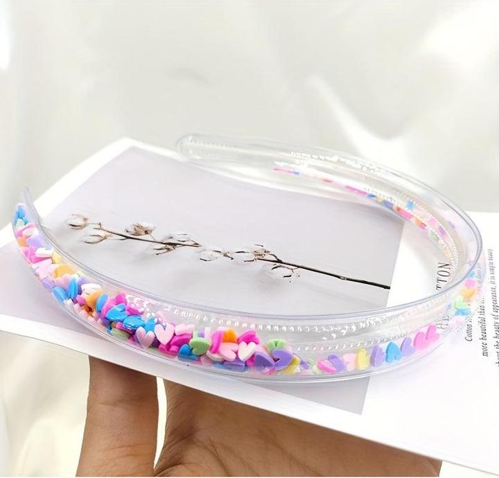 Activity Board Children's Transparent Hairband, Trendy Hair Accessories