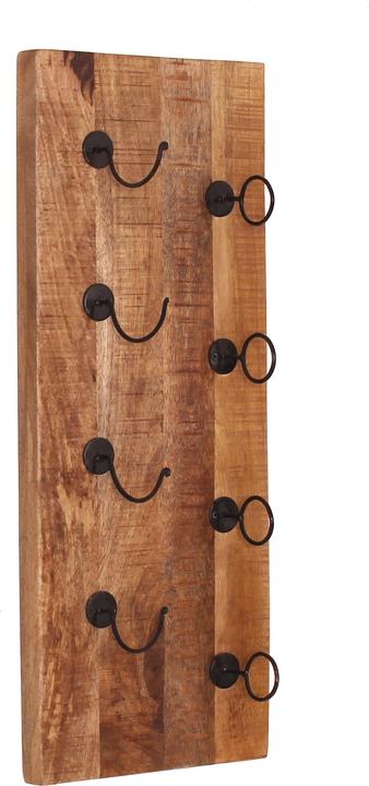 SIT Möbel Wand-Weinregal Rustic natur (33 x 80 x 16 cm, 4 Fl.)