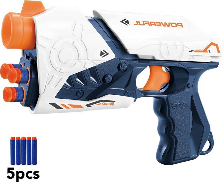 Immagine prodotto VR Shinecon Schiuma per pistole a freccia - Vulcano bianco/blu