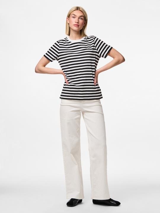 Produktbild Pieces Pcria Ss Tee Stripes Noos Bc (S)
