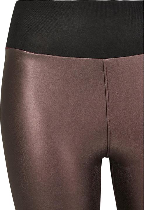 Actual product image Urban Classics Ladies Synthetic Leather High Waist Leggings (XL)