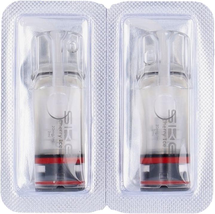 Produktbild SKE Crystal Plus Cherry Ice - E-Pod-Nachfüllung - 2 Stk. à 2 ml (Kirsche)