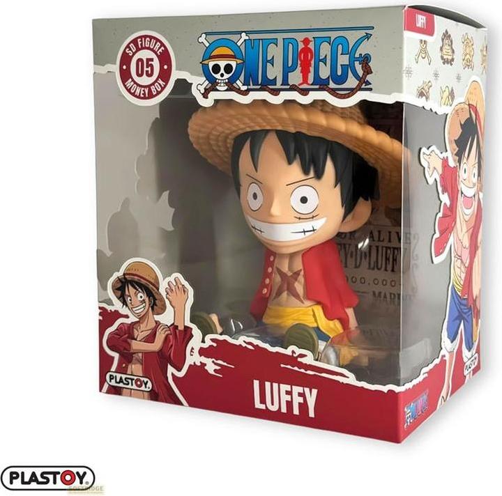 Actual product image Plastoy Tirelire One Piece Luffy (16 x 13 x 13 cm)