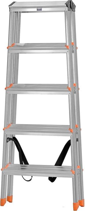 Produktbild Krause 120410 Leiter Klappleiter Aluminium (Gerüst, 115 cm)