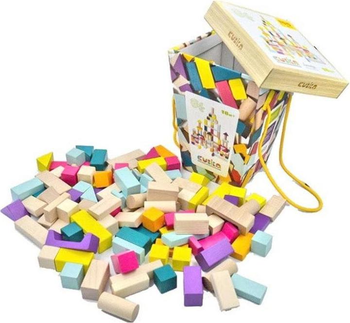 Produktbild Cubika Holzblöcke Set 100 Stück