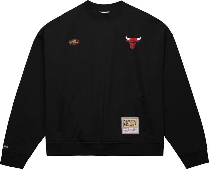 Mitchell & Ness Fleece Pullover Chicago Bulls - L (L)