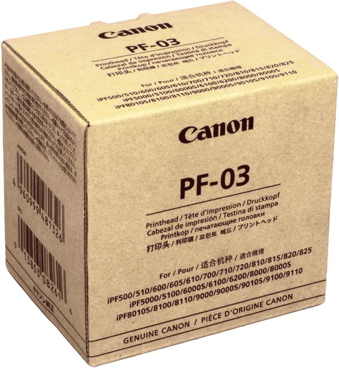 Actual product image Canon Pf-03 (M, FC, C, Y)