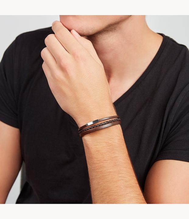Actual product image Fossil Vintage Casual (19.50 cm, Leather, Stainless steel)