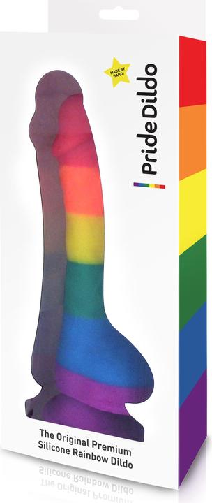 Actual product image Pride Dildo Rainbow Dildo