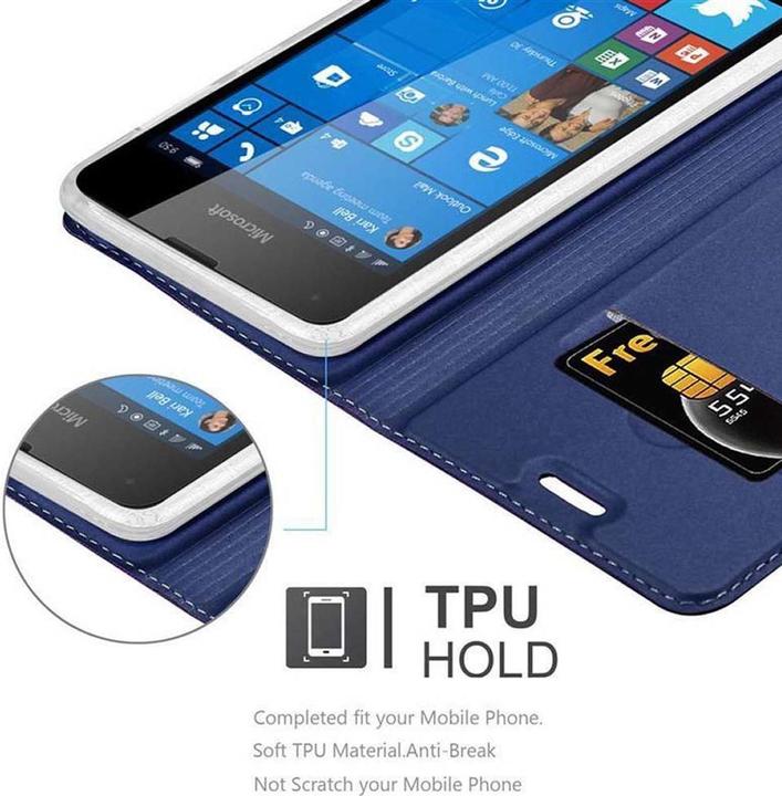 Immagine prodotto Cadorabo Copertina in stile libro di classe (Microsoft Lumia 550)