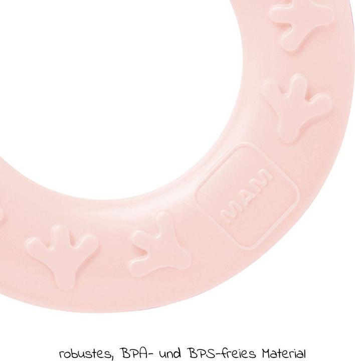 Produktbild MAM Beissringe & Zahnungshilfen Beissring Bite & Brush - Rosa