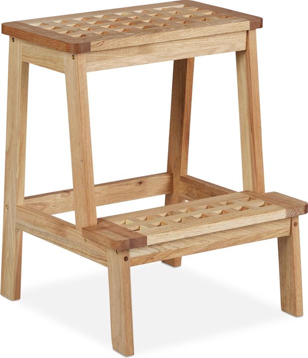 Relaxdays Sgabello a-scaletta
