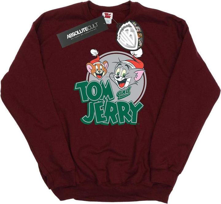 Tom & Jerry Christmas Greetings Sweatshirt (XXL)