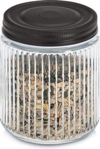 Produktbild Zeller Present Vorratsglas mit Metalldeckel 520 ml ø 9.3x11.3 cm (0.52 l)