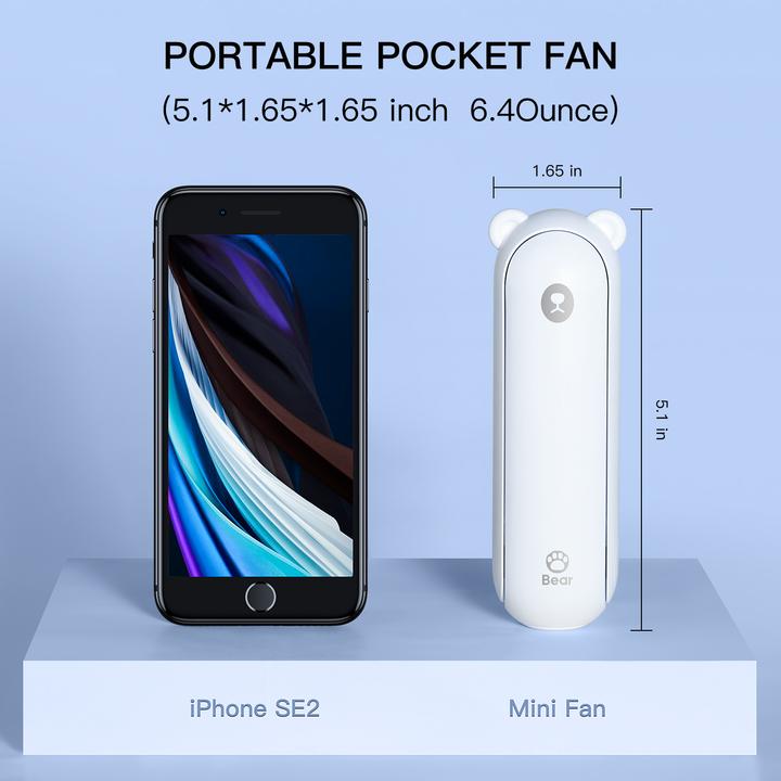 Actual product image Jisulife Handheld Fan Life 8 Plus