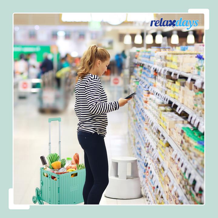 Actual product image Relaxdays Shopping cart