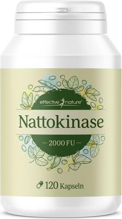 Effective Nature Nattokinase 2000 (120 Stück, Kapseln, 120 g)