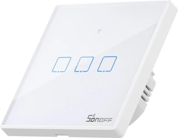 Actual product image Sonoff Smart Switch WiFi + RF 433 T2 EU TX (3-channel) updated