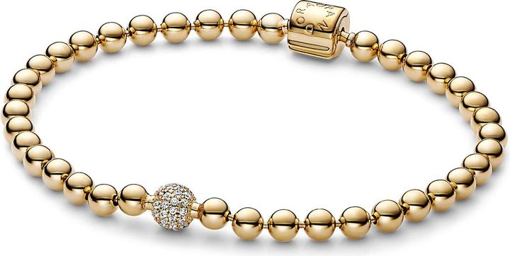 Pandora Armband (21 cm, Vergoldet, Metall)