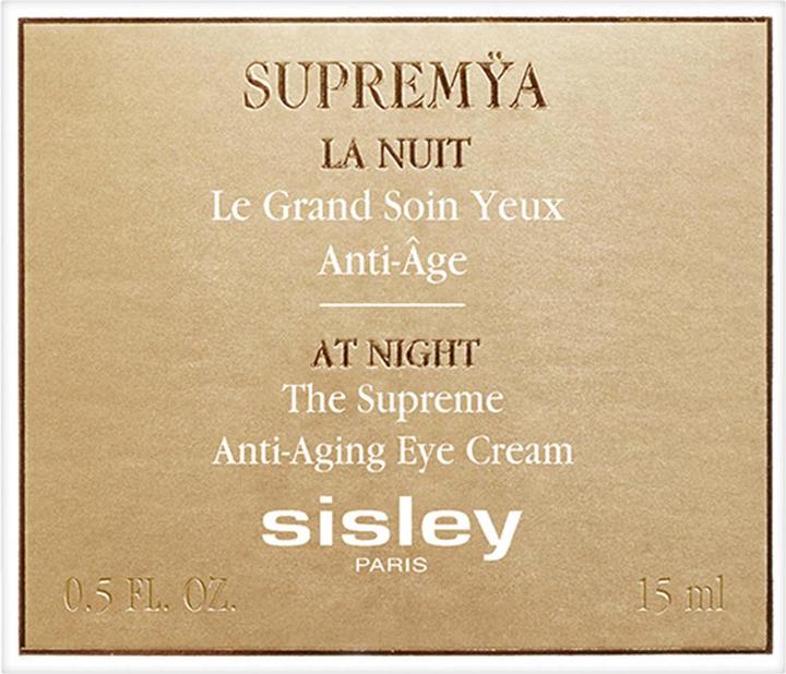 Actual product image Sisley Supremÿa La Nuit Le Grand Soin Yeux Anti-Âge (Crème, 1.50 ml, Night)