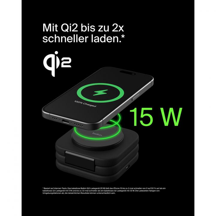 Immagine prodotto Belkin Boost Charge Pro Qi2 3in1 (15 W)