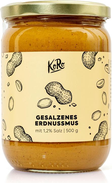 KoRo Gesalzenes Erdnussmus (500 g)