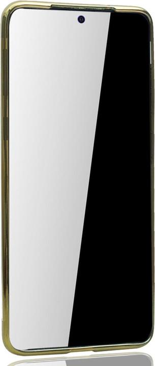 Produktbild König Design Handyhülle für Samsung Galaxy A51 Schutzcase Backcover Bumper Etuis Rahmen Gold (Samsung Galaxy A51)